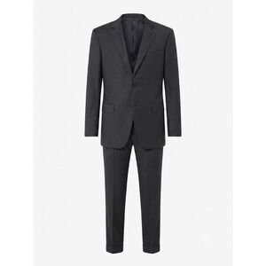 Ermenegildo Zegna Micronsphere Gray 100% Wool 2-Piece Suit 54R Arkansas Governor